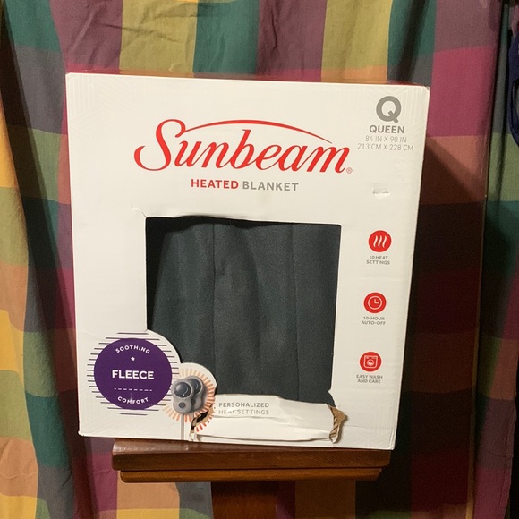 Sunbeam Other - SUNBEAM- Heated Blanket-In Original Box-Never been Opened!! (Q)